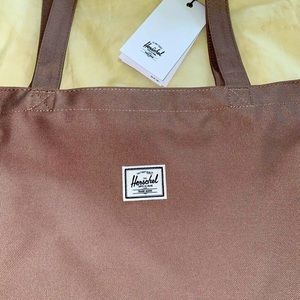 The Herschel Supply Co Mica Tote
Shoulder Bag Ash Rose Pink Full Zipper
Top